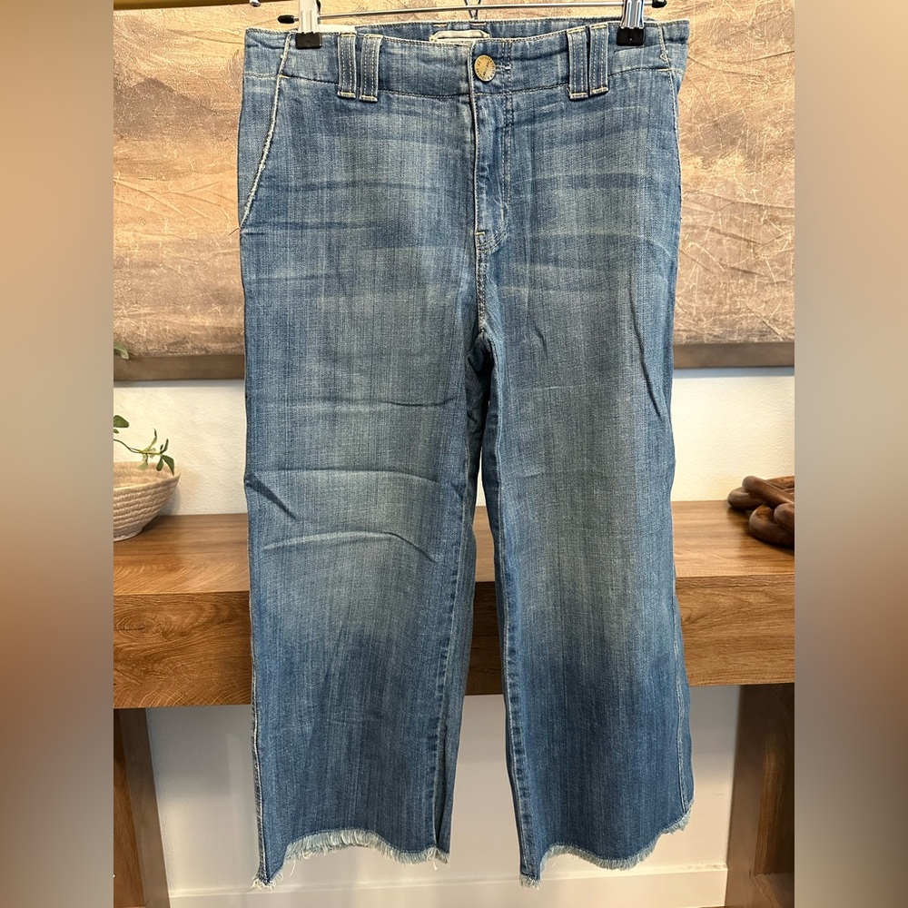 NWT Current/Elliott Relaxed Fit Blue Jeans $228 retail